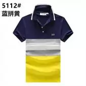 best lacoste t-shirt cheap polo coton stretch color bleu